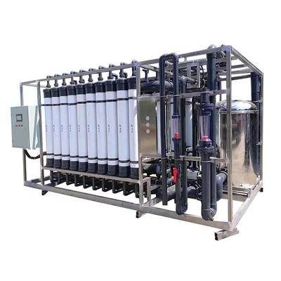Mineral Water Ultrfiltration Membrane Filter Water Treatment Plant System