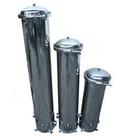 10 20 Inch Stainless Steel Cartridge Water Filter Housing