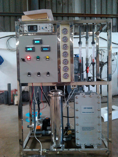 1000L Reverse osmosis drinking with EDI  filtration water treatment