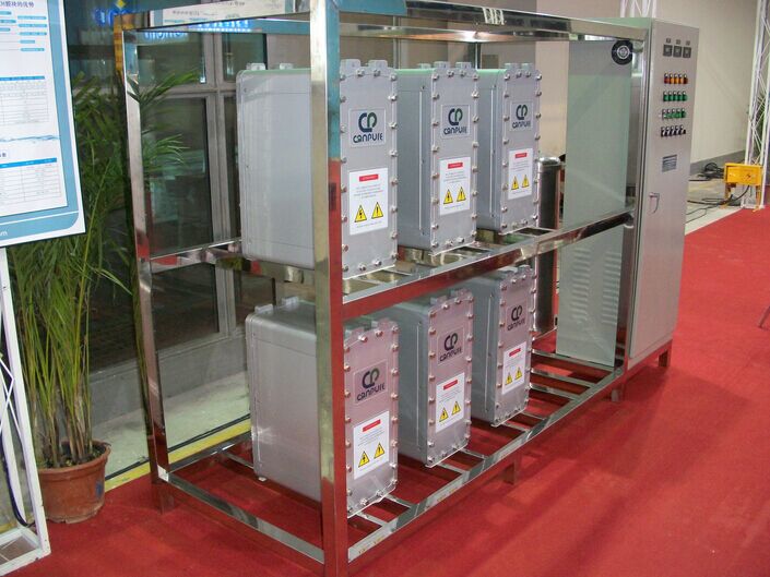 EDI 500L/H reverse osmosis ultra-pure Electrodeionization water equipment